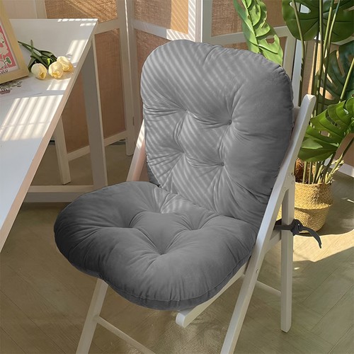 Plush high back - back, cushion