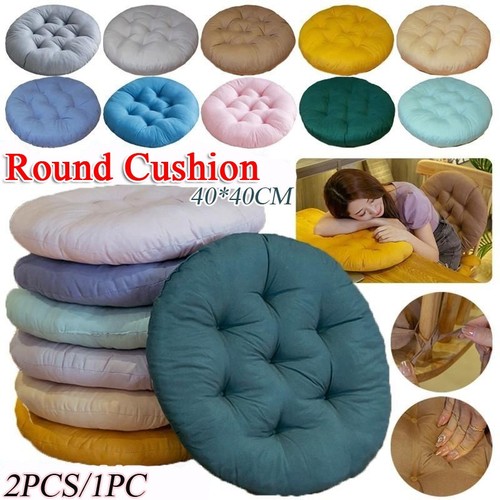 Solid round chair seat pad - chair,