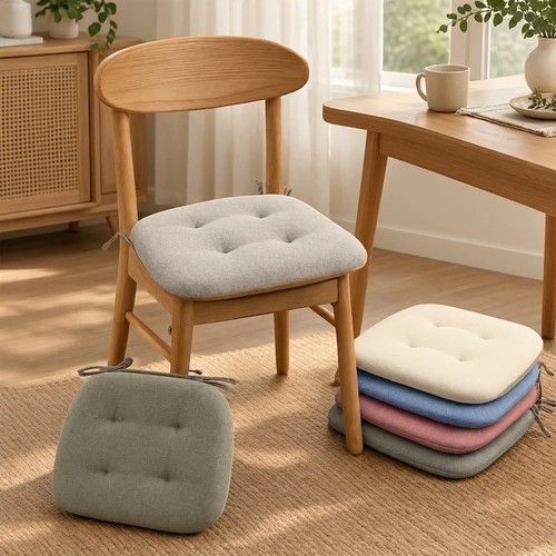 Tie chair seat cushions - chair,