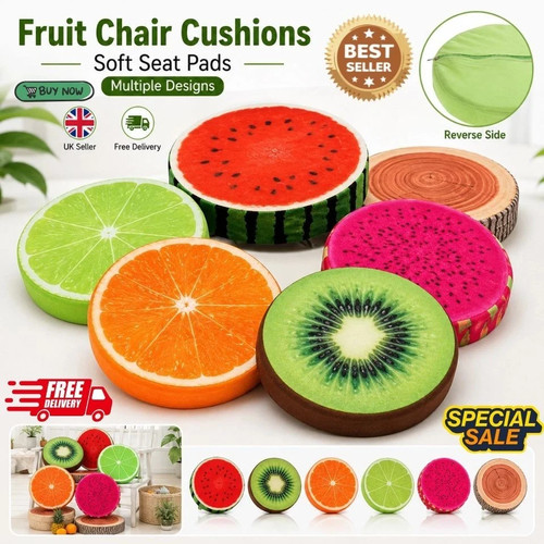 Colorful fruit chair - colorful,