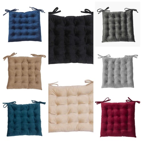 Velvet seat pad 40x40 - 40x40, cm