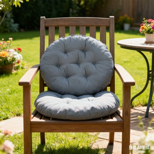 4pcs plain chair pads - plain,