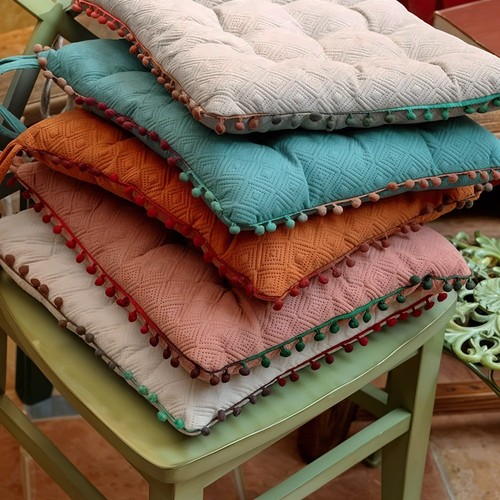 Retro seat pad - retro, garden