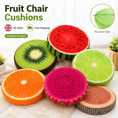 Colorful fruit chair - colorful,