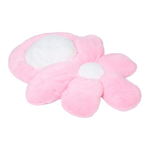 Pink plush chair cushion for - pink,